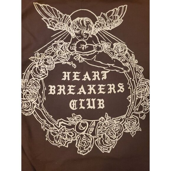 Heartbreakers Club Shirt Men's Size Large Brown Messenger Tee Graphic Print NWT - Picture 2 of 6